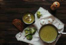 Детоксикациска супа од брокула и ѓумбир